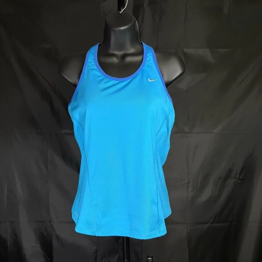 Nike Vibrant Blue Women's Tank Top Sz L
